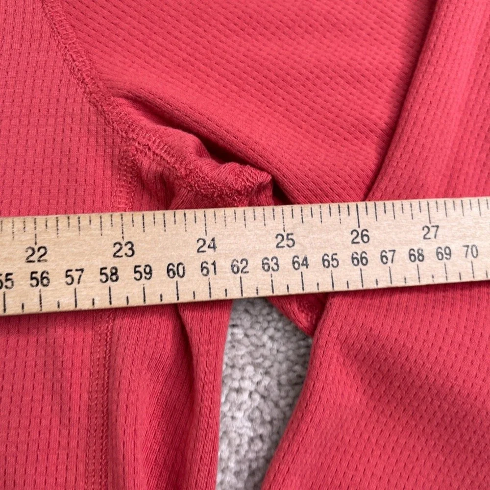 J Crew Sweater Mens XXL Red Performance Waffle Half Zip Pullover Golf Active